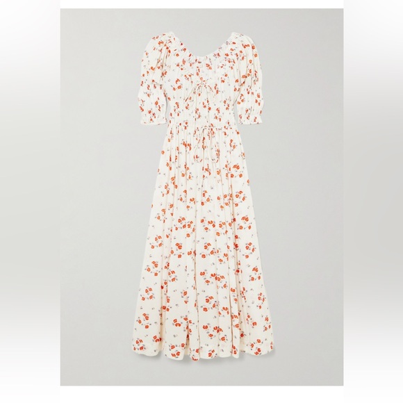 Ischia Dress in Poppy Field - Picture 2 of 5